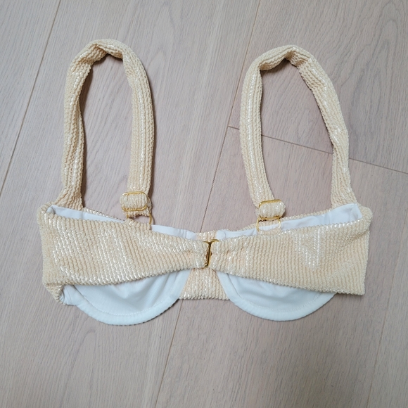 *SOLD* SOAH Riley Cream Bustier Bikini Top - Picture 3 of 5